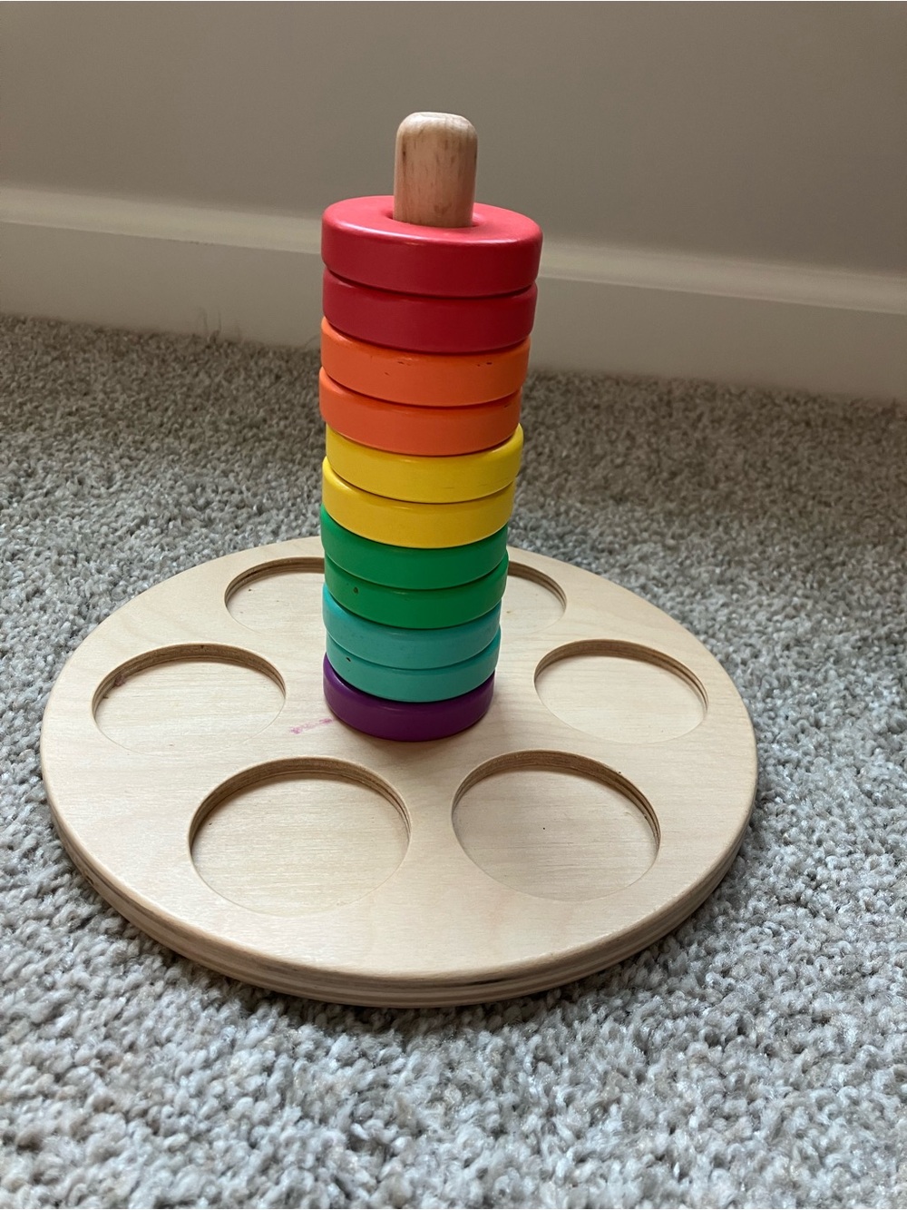 Lovevery flexible ring stacker - The Babbler Playkit